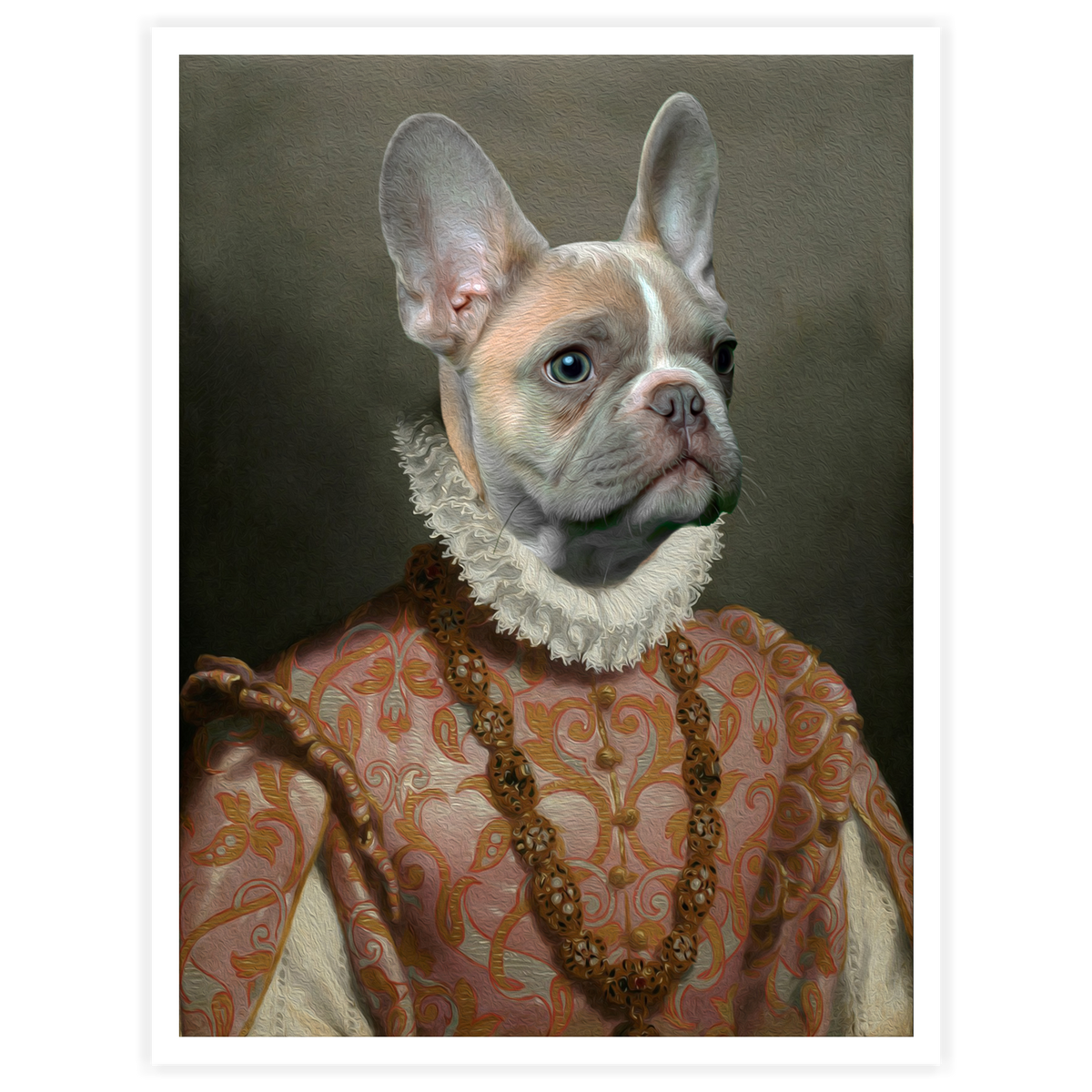 Baroness - Personal Custom Vintage Pet Portrait
