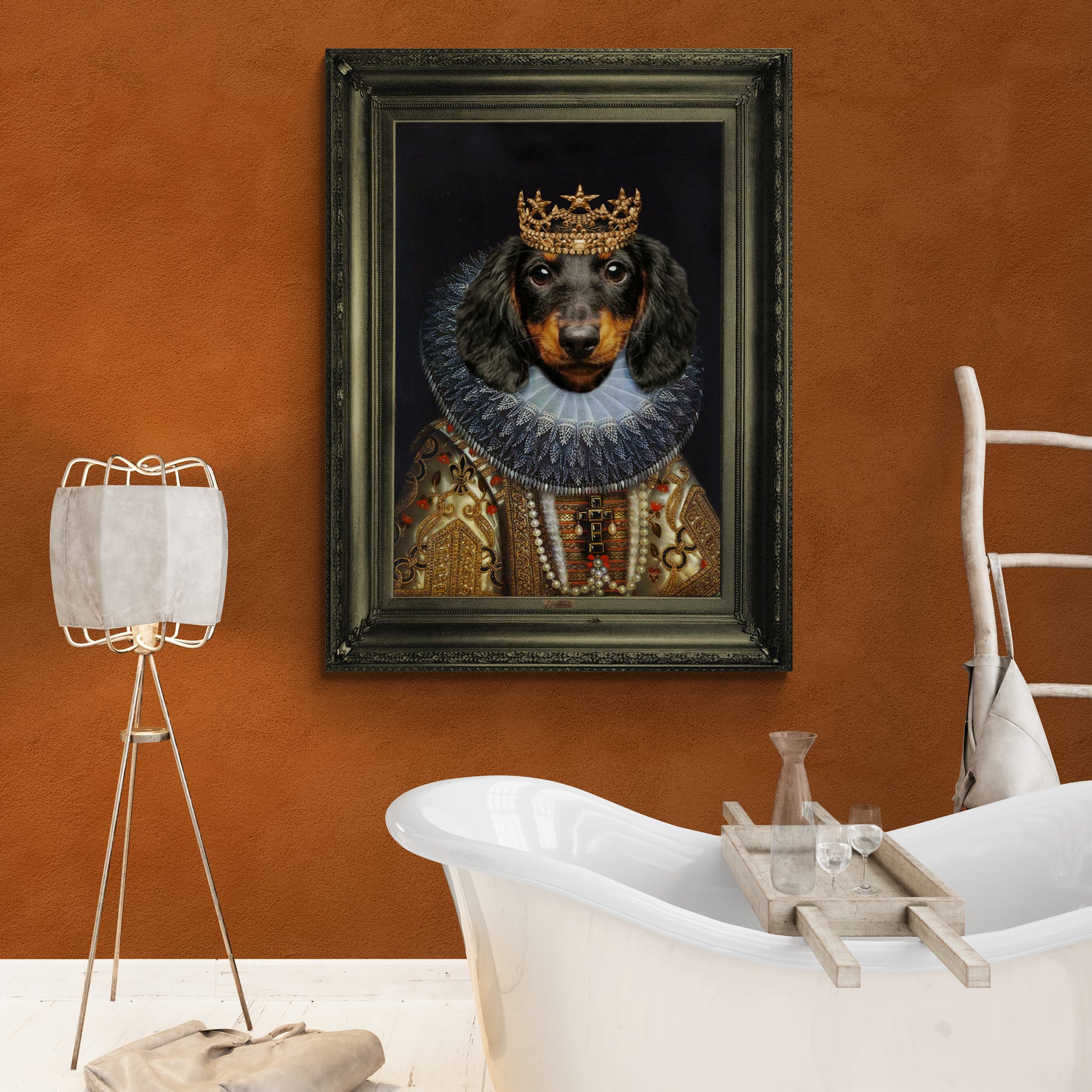 Majesty - Personal Custom Vintage Pet Portrait