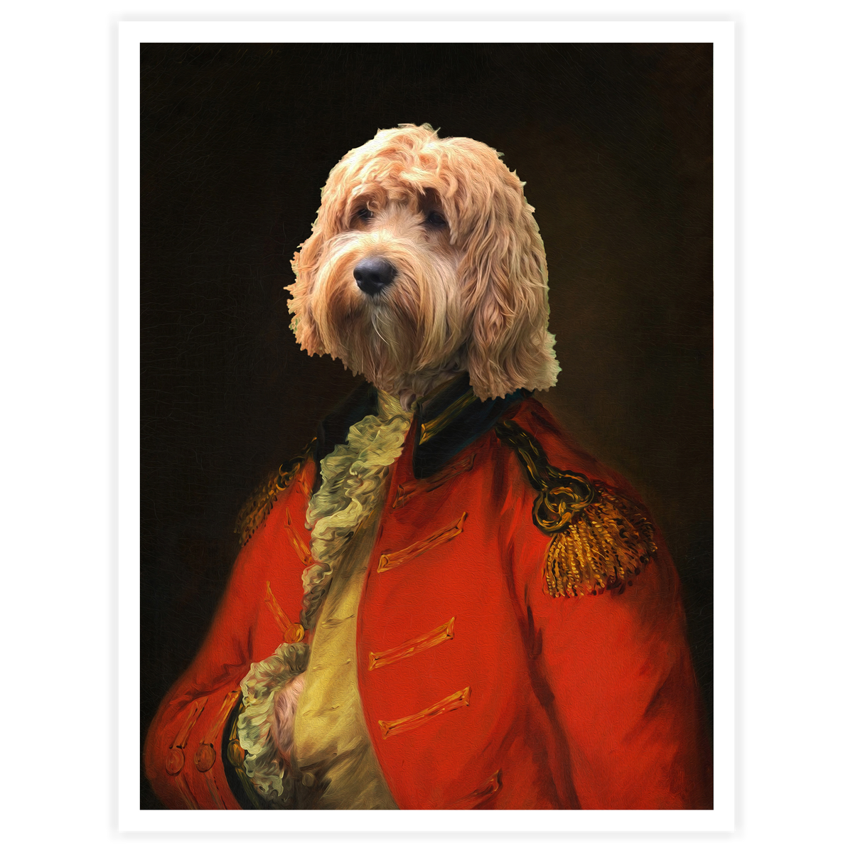 Brigadier - Personal Custom Vintage Pet Portrait
