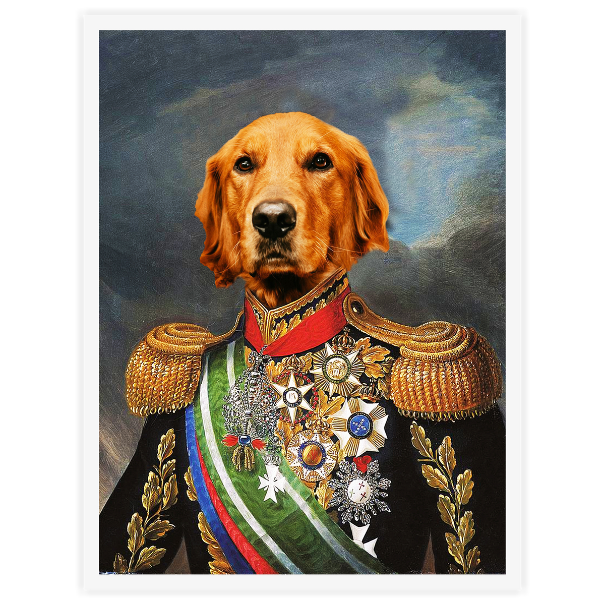 Emperor - Personal Custom Vintage Pet Portrait