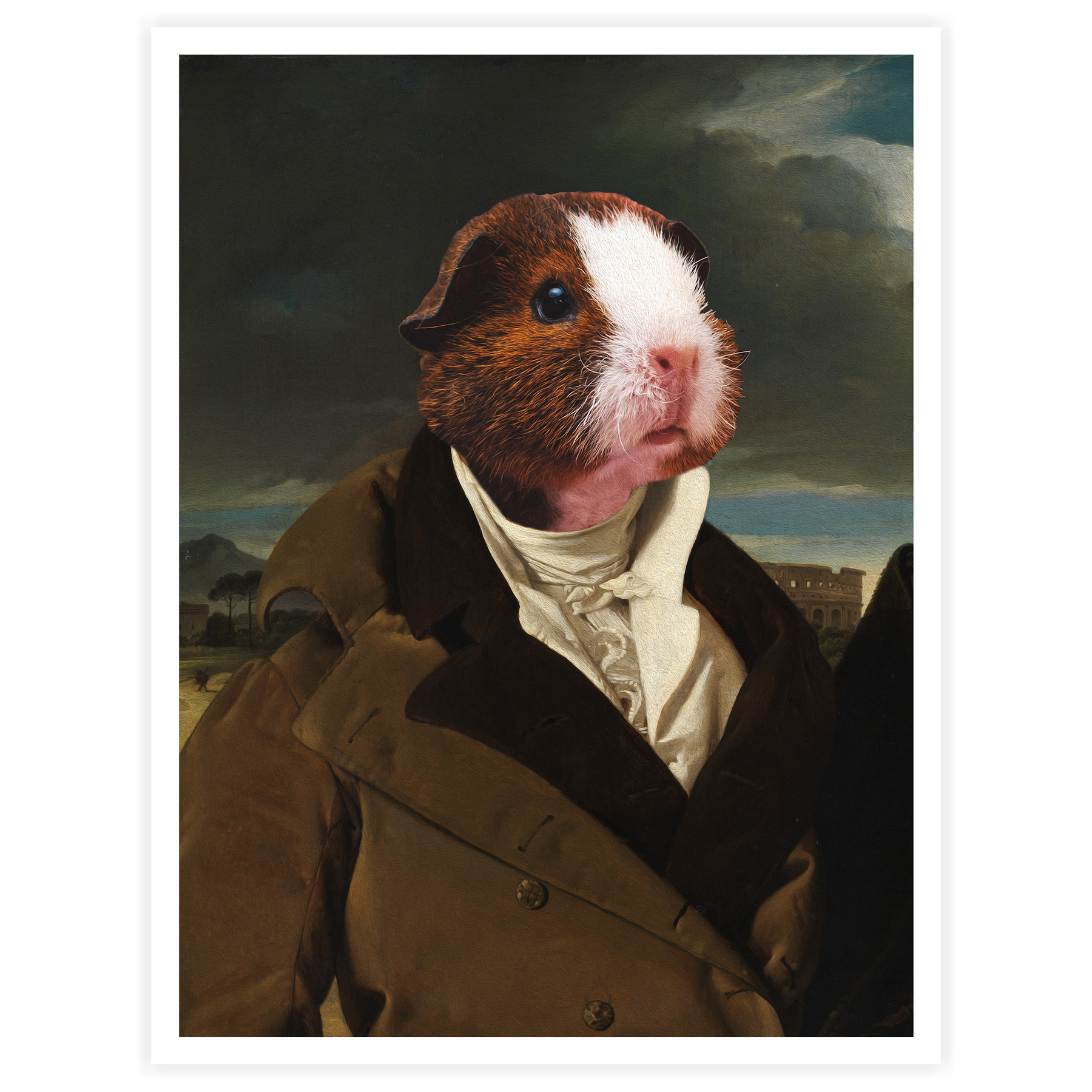 Esquire - Personal Custom Vintage Pet Portrait