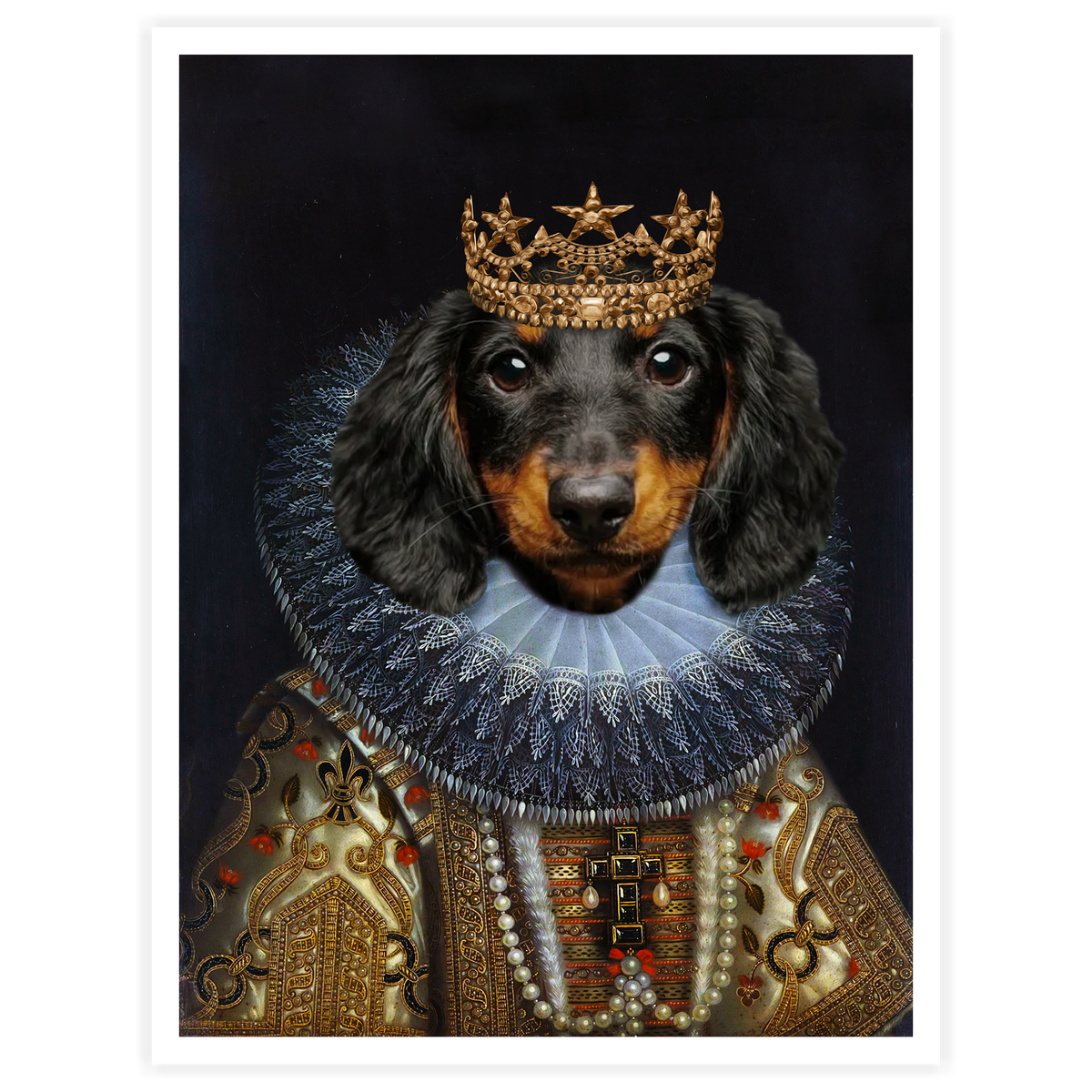 Majesty - Personal Custom Vintage Pet Portrait