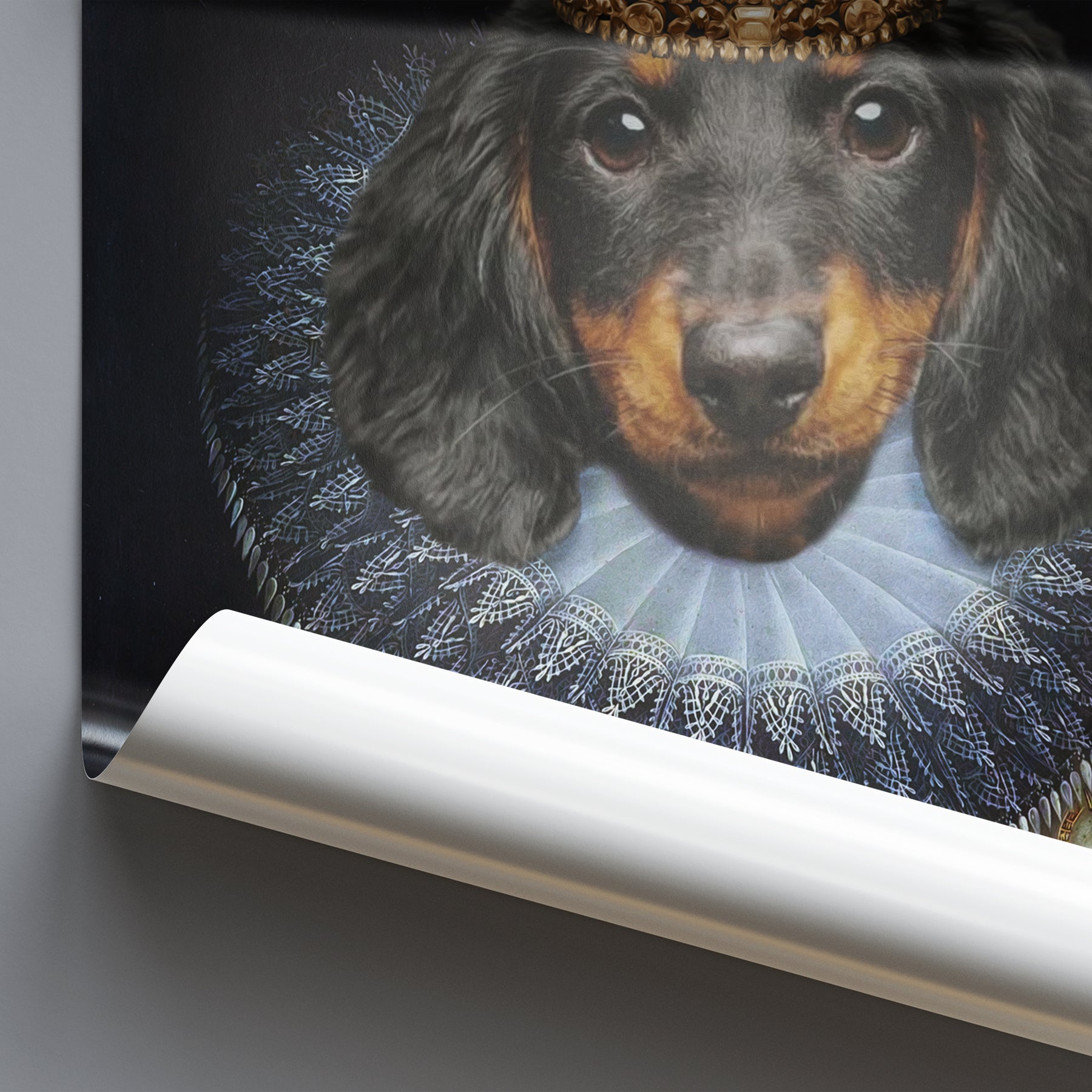 Majesty - Personal Custom Vintage Pet Portrait