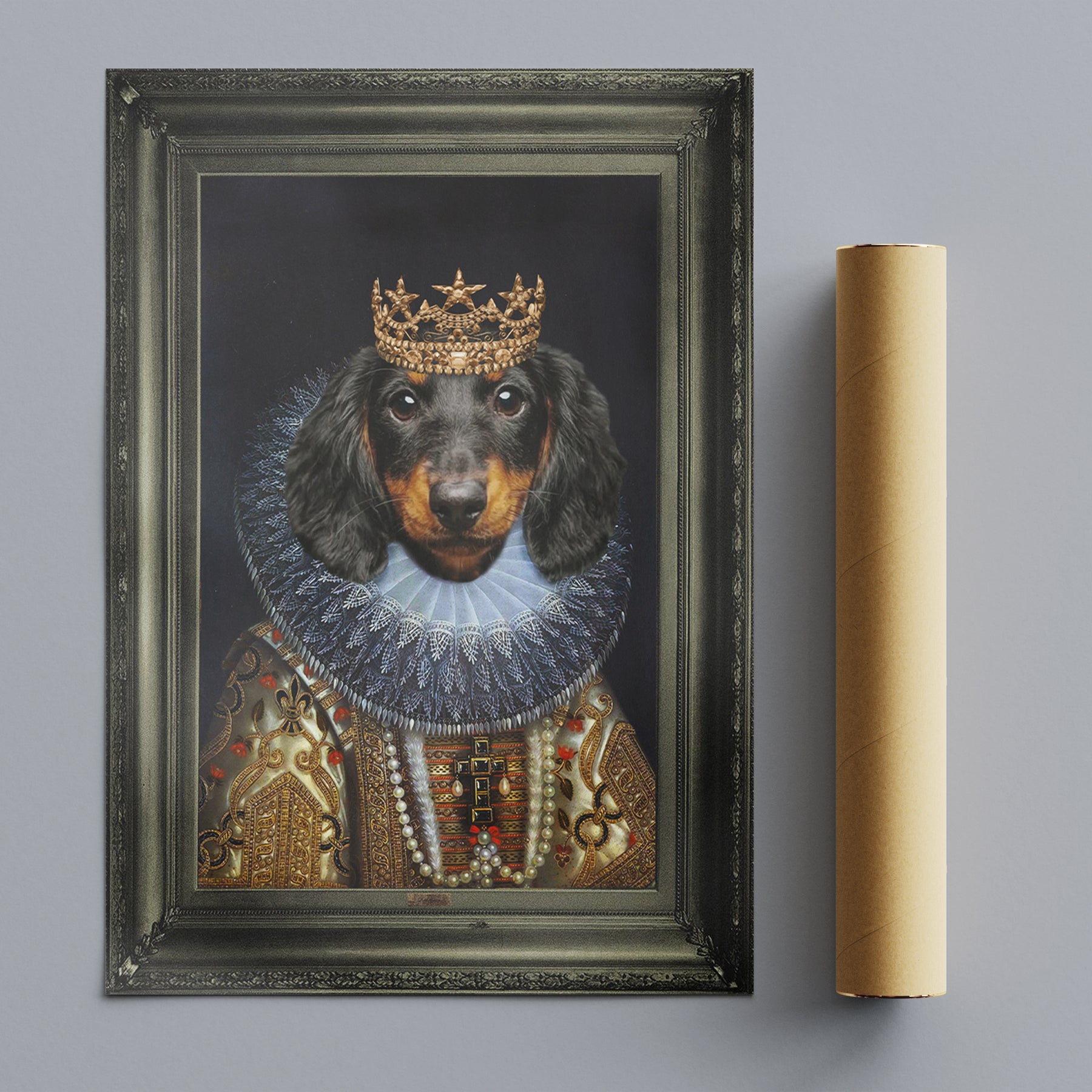 Majesty - Personal Custom Vintage Pet Portrait
