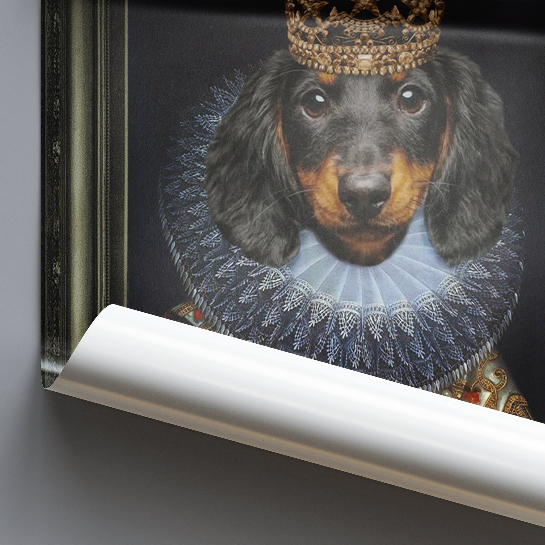 Majesty - Personal Custom Vintage Pet Portrait