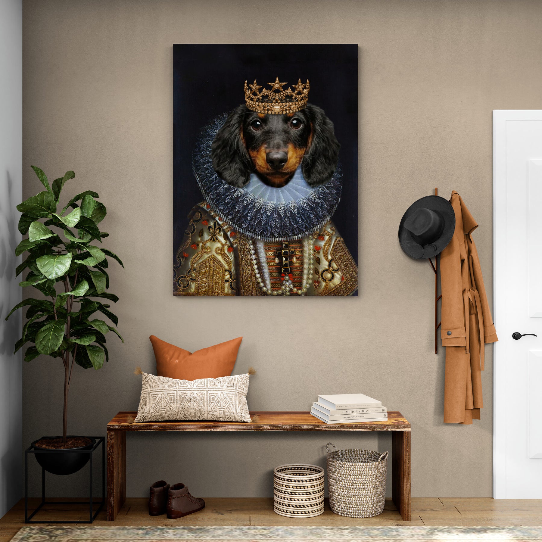 Majesty - Personal Custom Vintage Pet Portrait