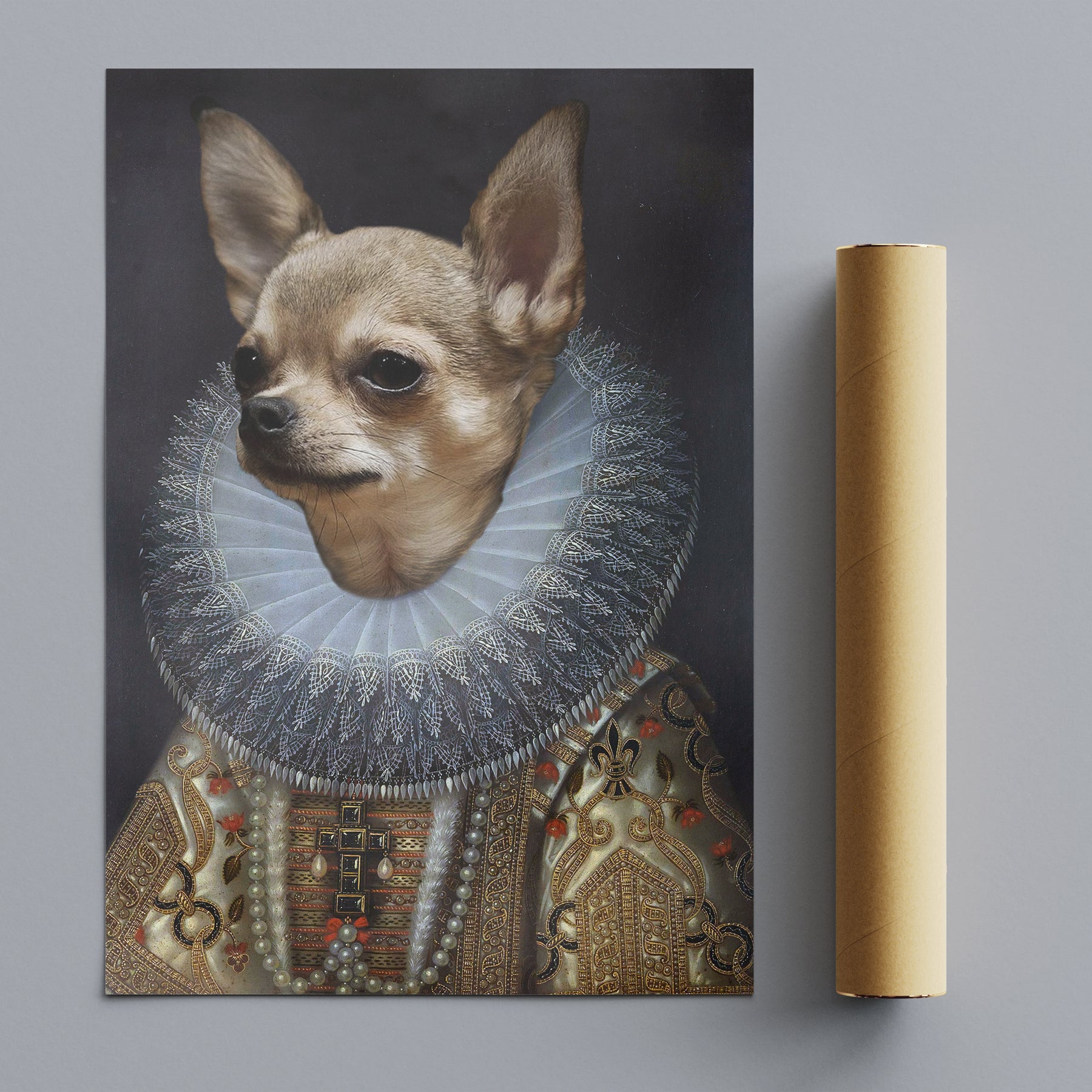 Empress - Personal Custom Vintage Pet Portrait