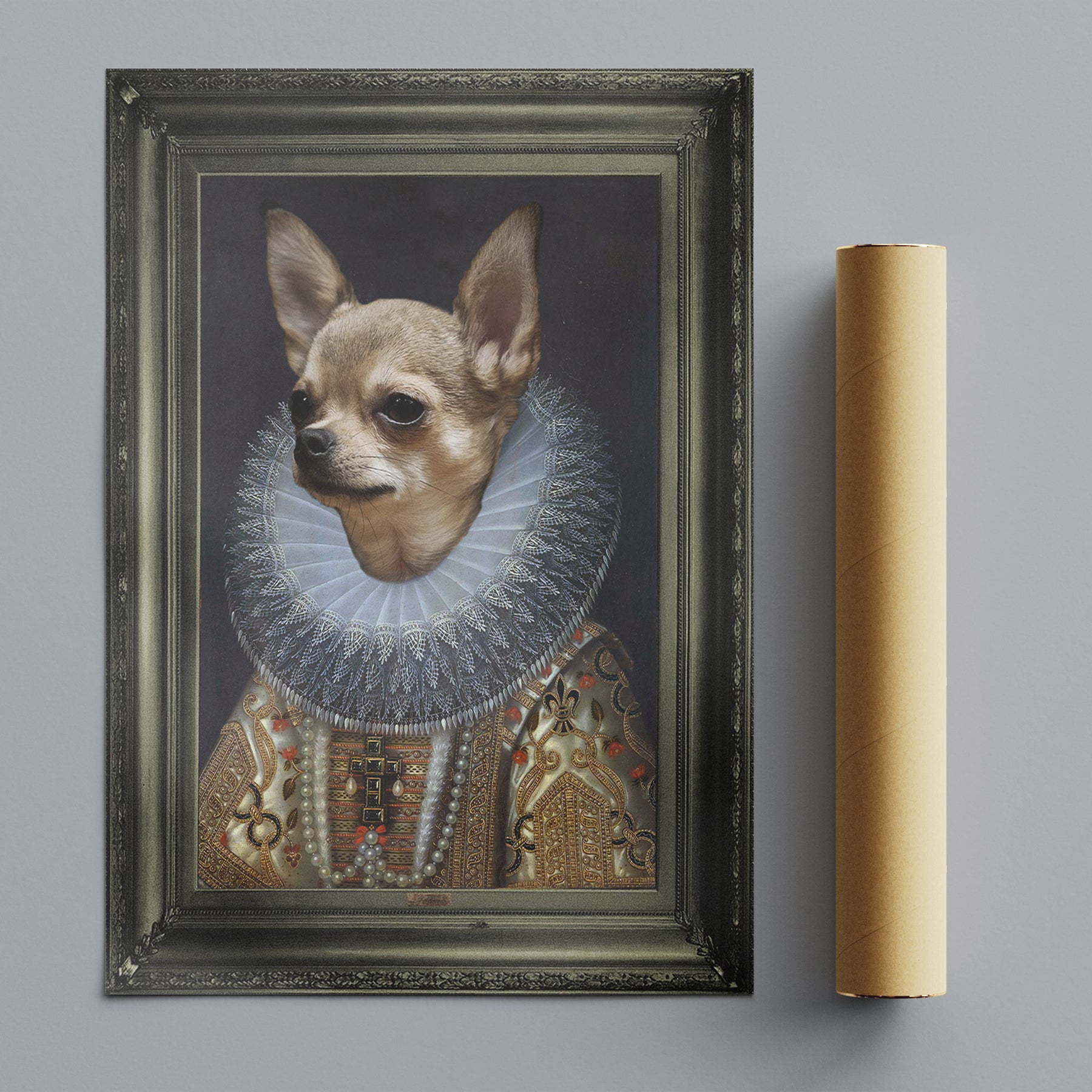 Empress - Personal Custom Vintage Pet Portrait
