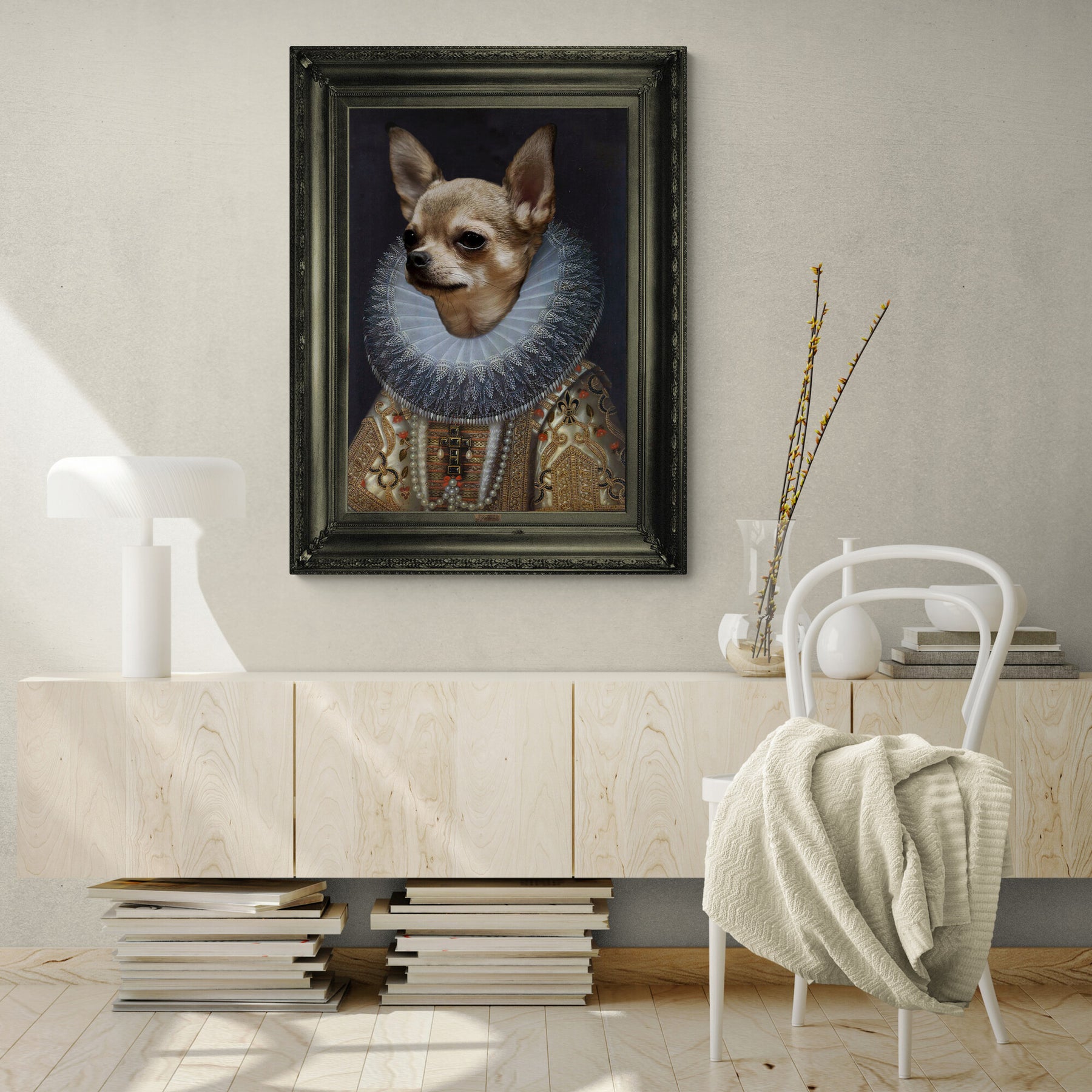 Empress - Personal Custom Vintage Pet Portrait
