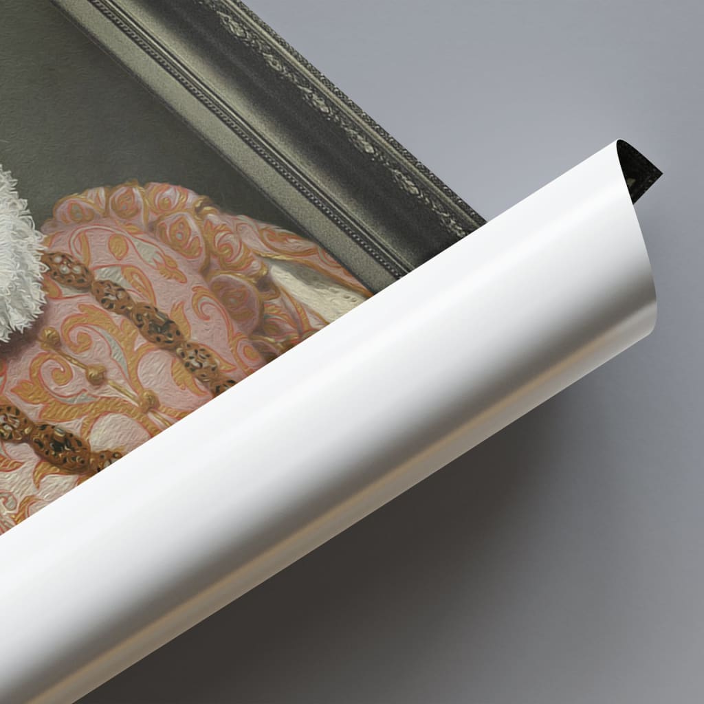 Baroness - Personal Custom Vintage Pet Portrait - Photo /