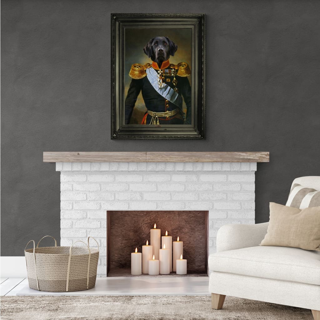 Captain - Personal Custom Vintage Pet Portrait