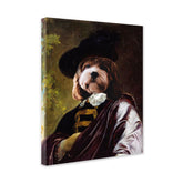 Cavalier - Personal Custom Vintage Pet Portrait - Wrapped