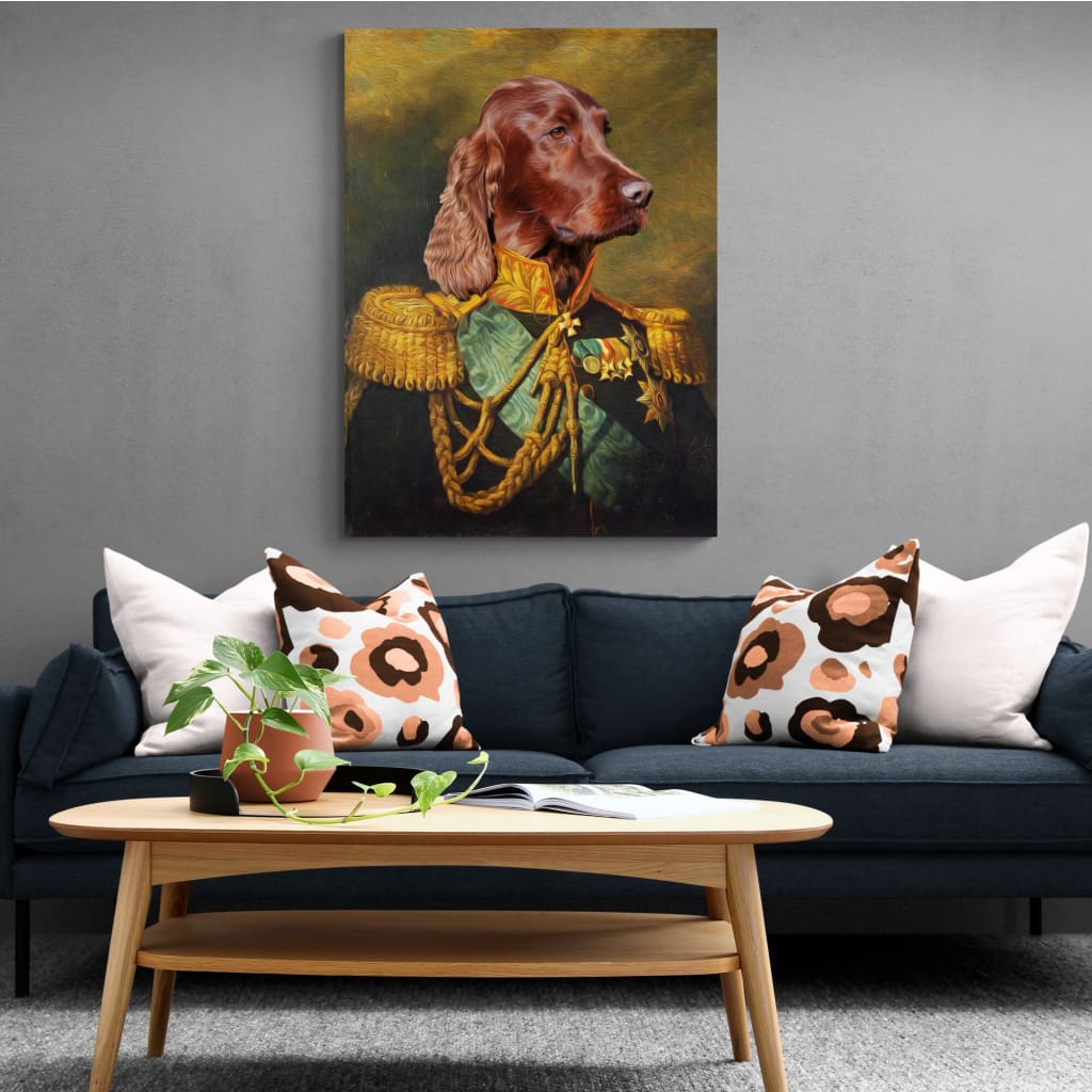 Colonel - Personal Custom Vintage Pet Portrait