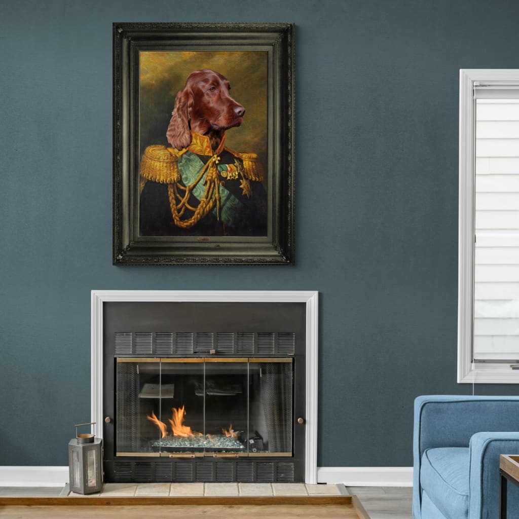 Colonel - Personal Custom Vintage Pet Portrait