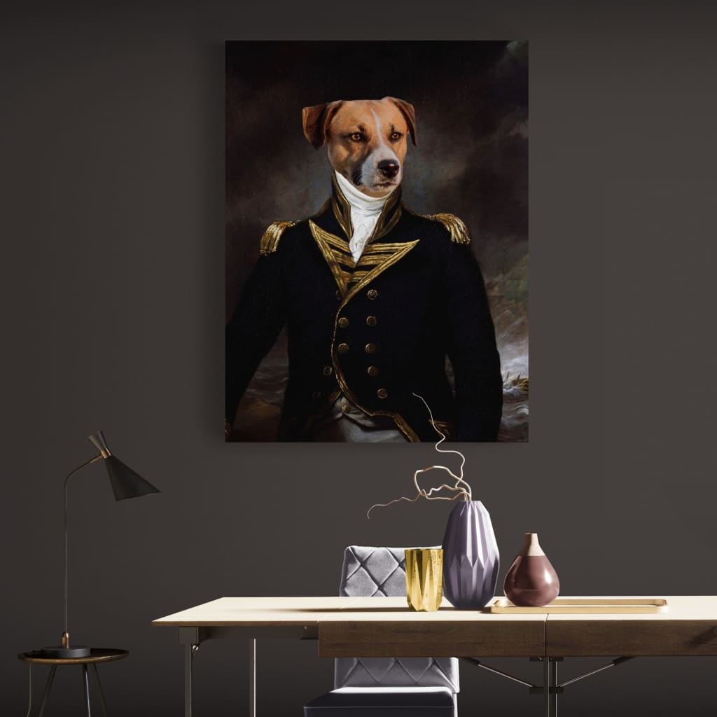 Commodore - Personal Custom Vintage Pet Portrait