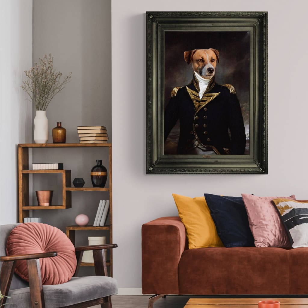 Commodore - Personal Custom Vintage Pet Portrait