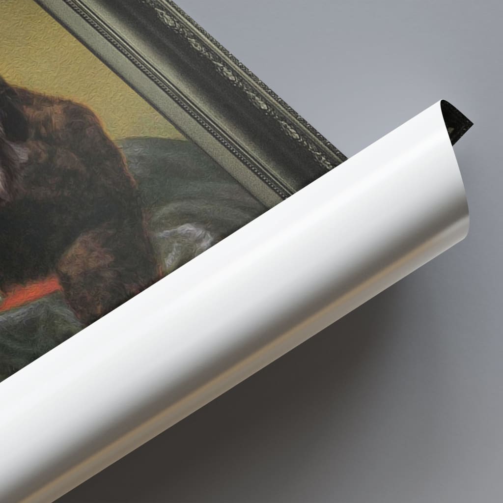 Comrade - Personal Custom Vintage Pet Portrait - Photo /