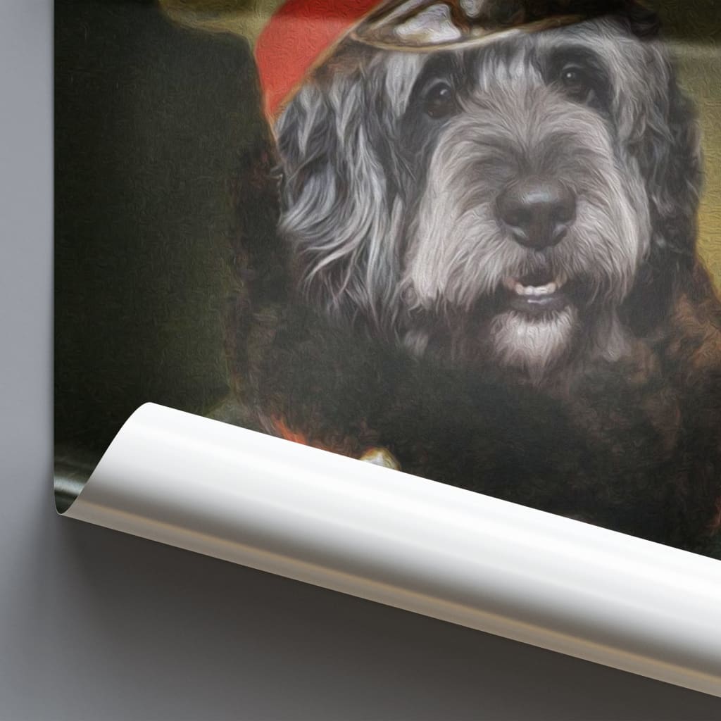 Comrade - Personal Custom Vintage Pet Portrait - Photo /
