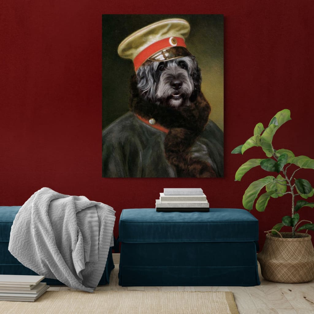 Comrade - Personal Custom Vintage Pet Portrait