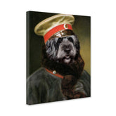 Comrade - Personal Custom Vintage Pet Portrait - Wrapped