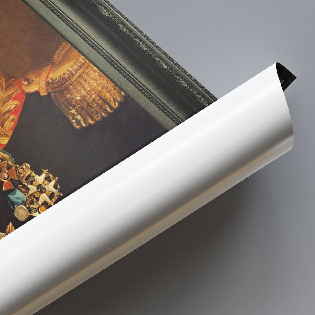 Count - Personal Custom Vintage Pet Portrait - Photo /