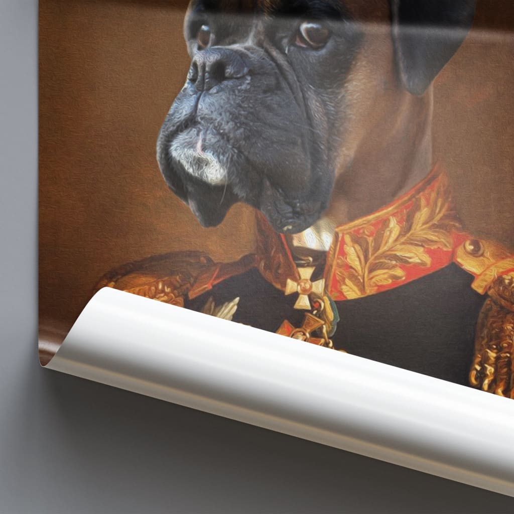 Count - Personal Custom Vintage Pet Portrait - Photo /