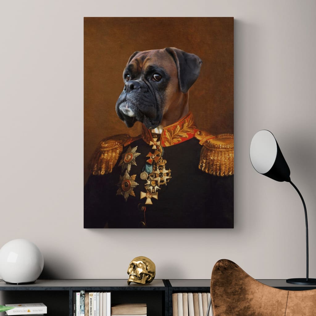 Count - Personal Custom Vintage Pet Portrait