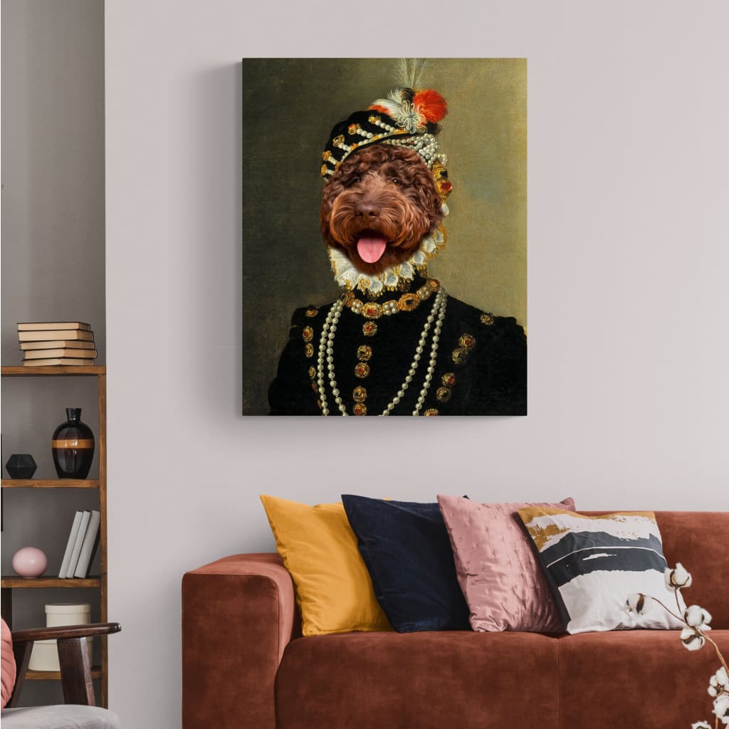 Countess - Personal Custom Vintage Pet Portrait