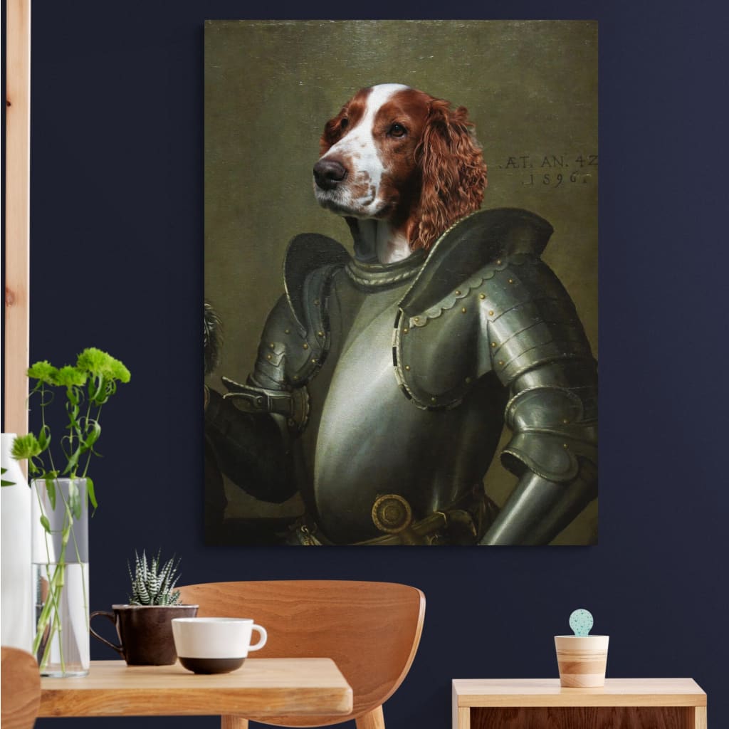 Crusader - Personal Custom Vintage Pet Portrait