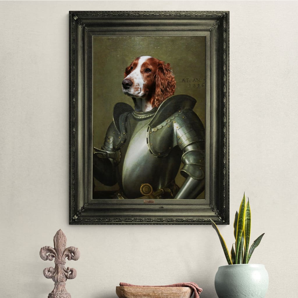 Crusader - Personal Custom Vintage Pet Portrait