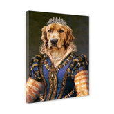 Duchess - Personal Custom Vintage Pet Portrait - Wrapped