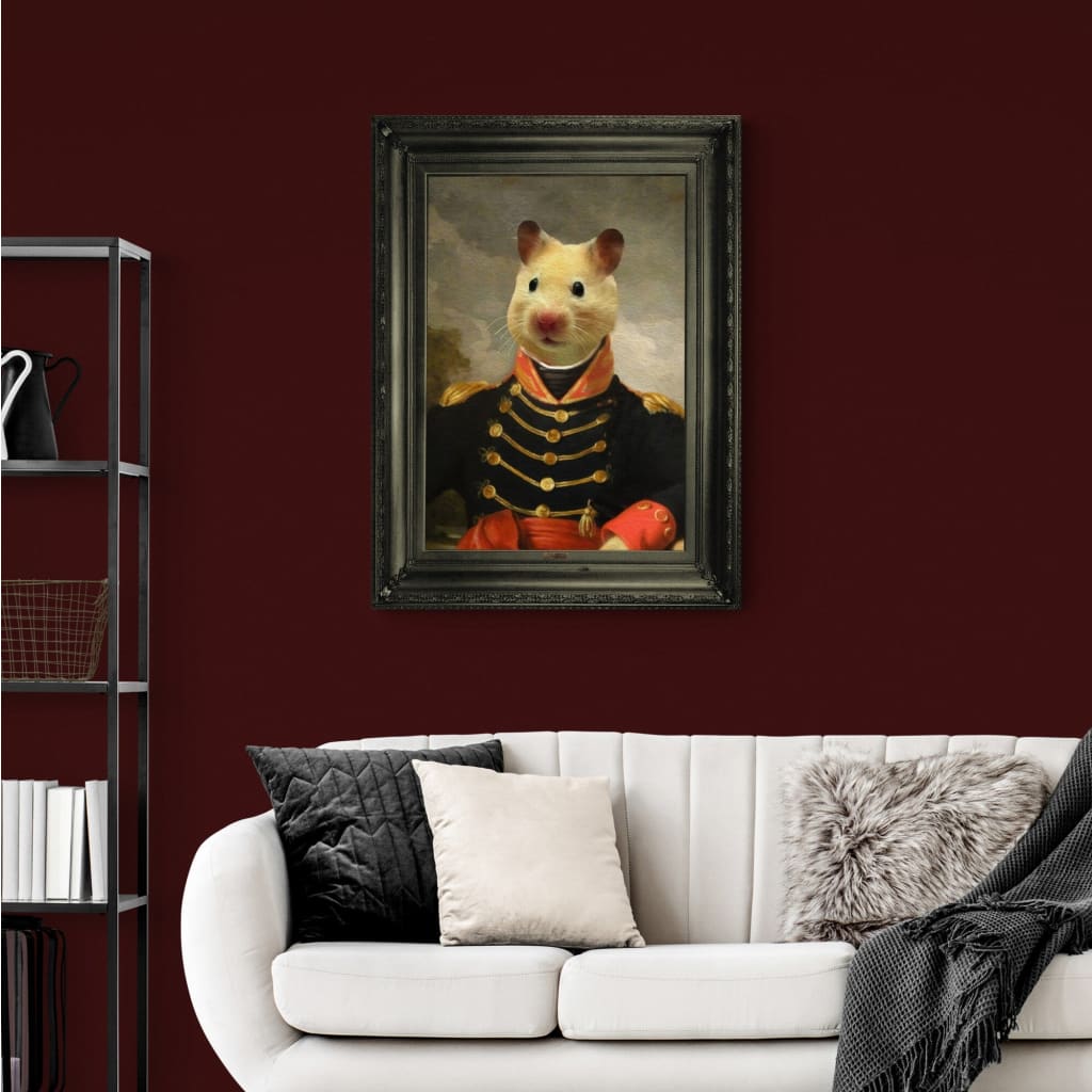 Duke - Personal Custom Vintage Pet Portrait