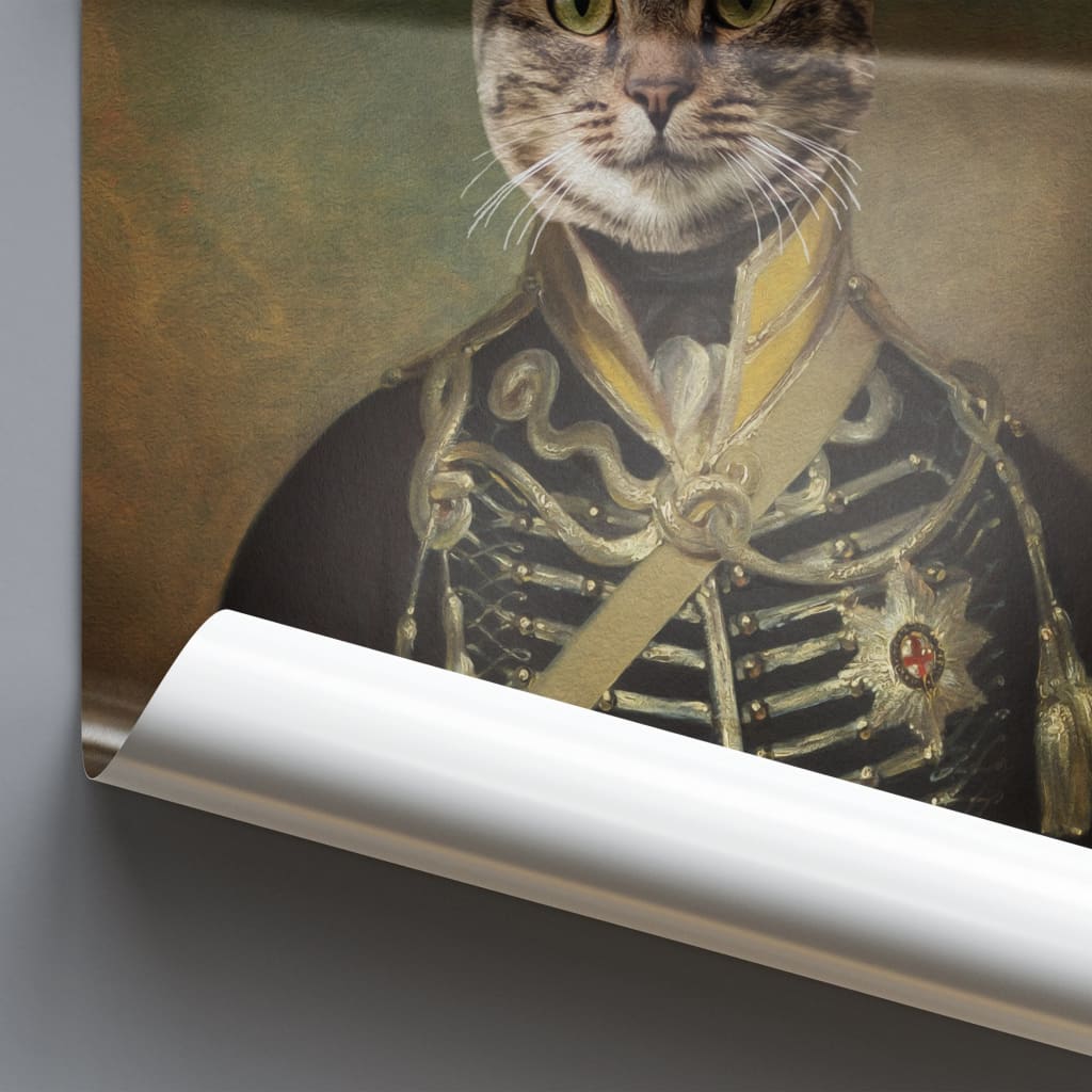 Earl - Personal Custom Vintage Pet Portrait - Photo / Poster