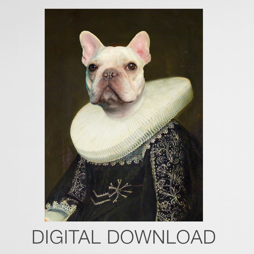 Elizabeth - Personal Custom Vintage Pet Portrait