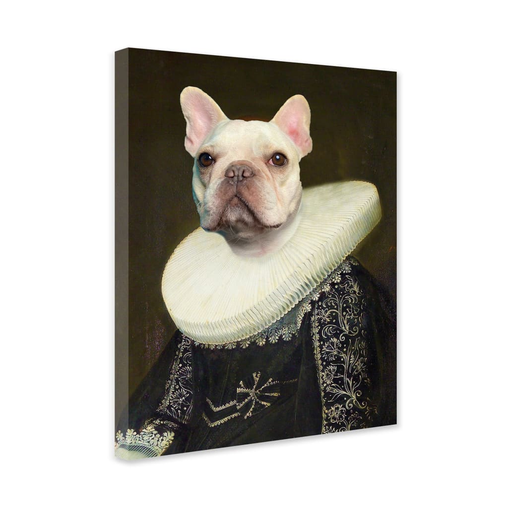 Elizabeth - Personal Custom Vintage Pet Portrait - Wrapped 