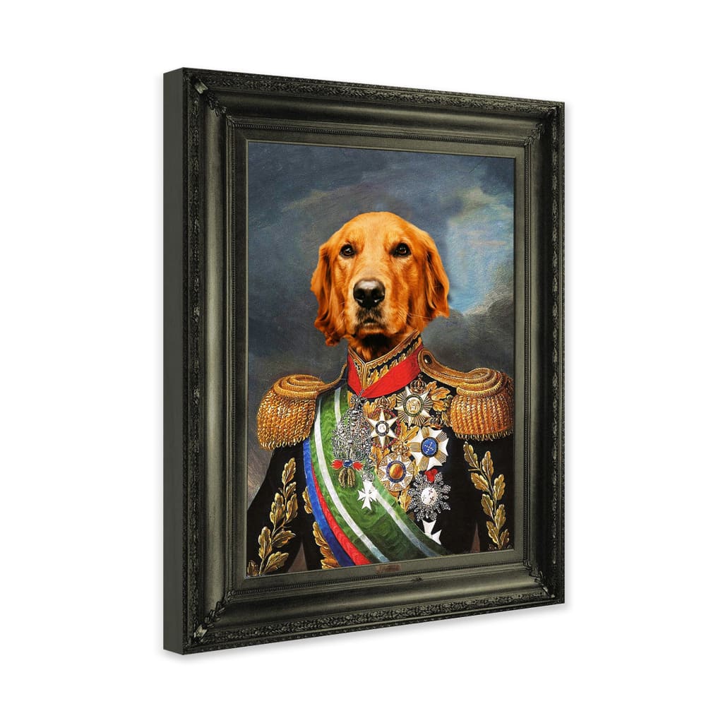 Emperor - Personal Custom Vintage Pet Portrait - Wrapped