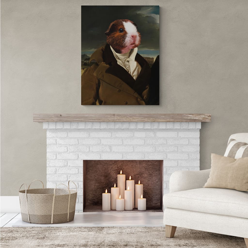 Esquire - Personal Custom Vintage Pet Portrait