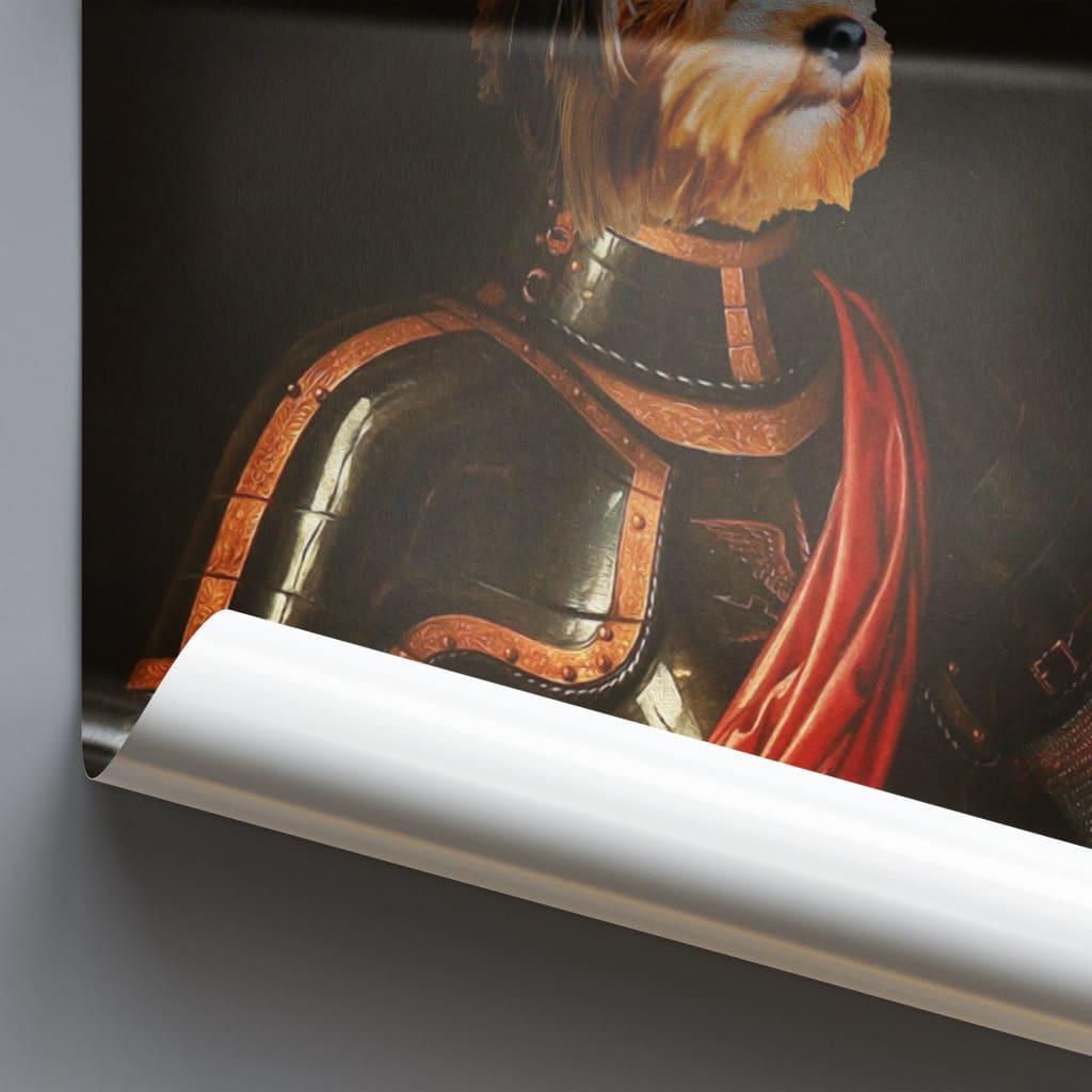 Galahad - Personal Custom Vintage Pet Portrait - Photo /