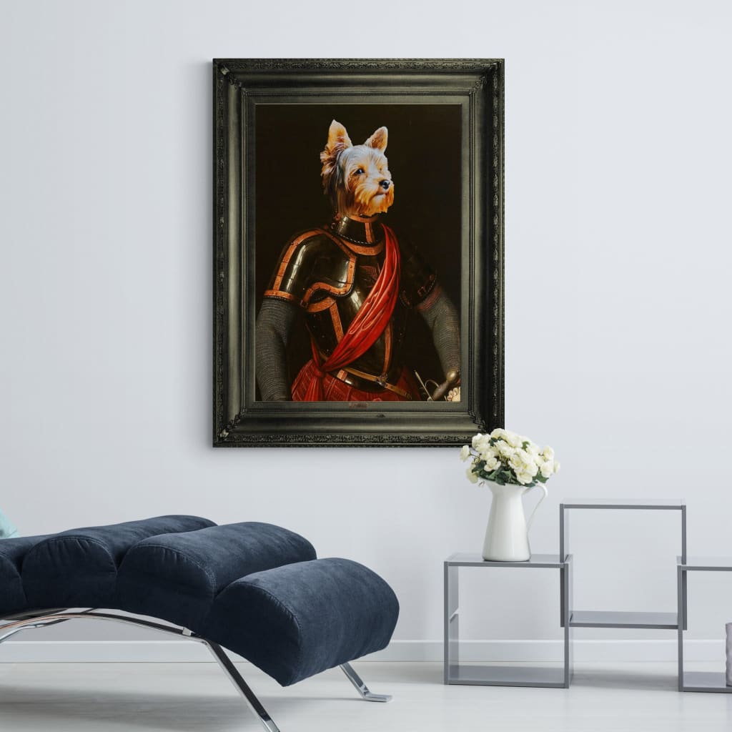 Galahad - Personal Custom Vintage Pet Portrait