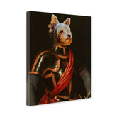 Galahad - Personal Custom Vintage Pet Portrait - Wrapped