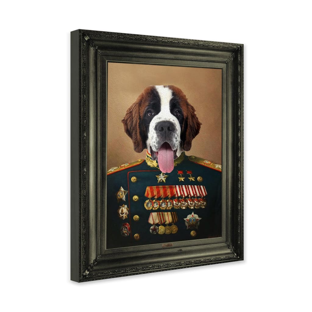 General - Personal Custom Vintage Pet Portrait - Wrapped