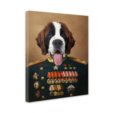 General - Personal Custom Vintage Pet Portrait - Wrapped