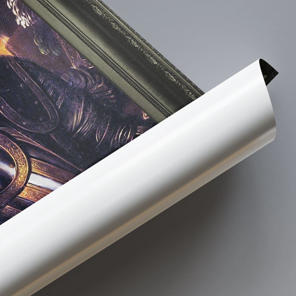 Knight - Personal Custom Vintage Pet Portrait - Photo /