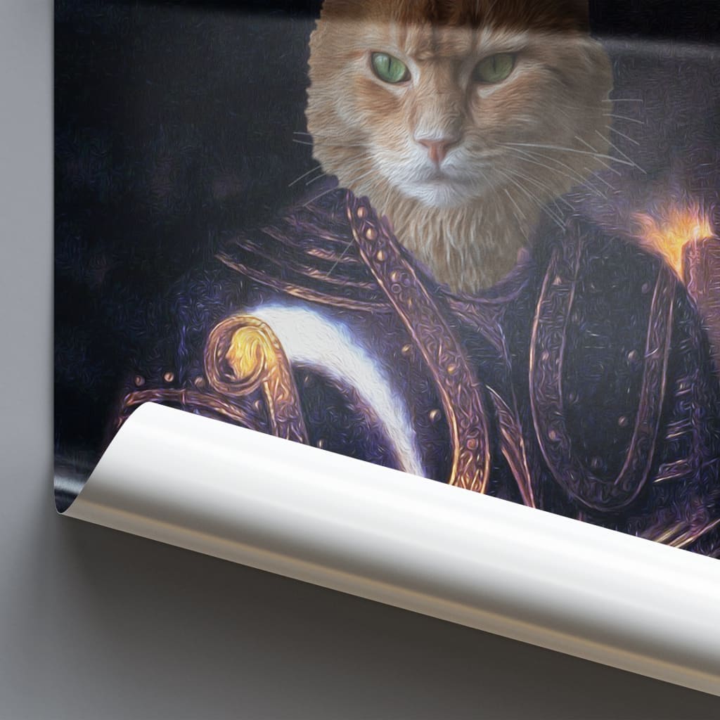 Knight - Personal Custom Vintage Pet Portrait - Photo /