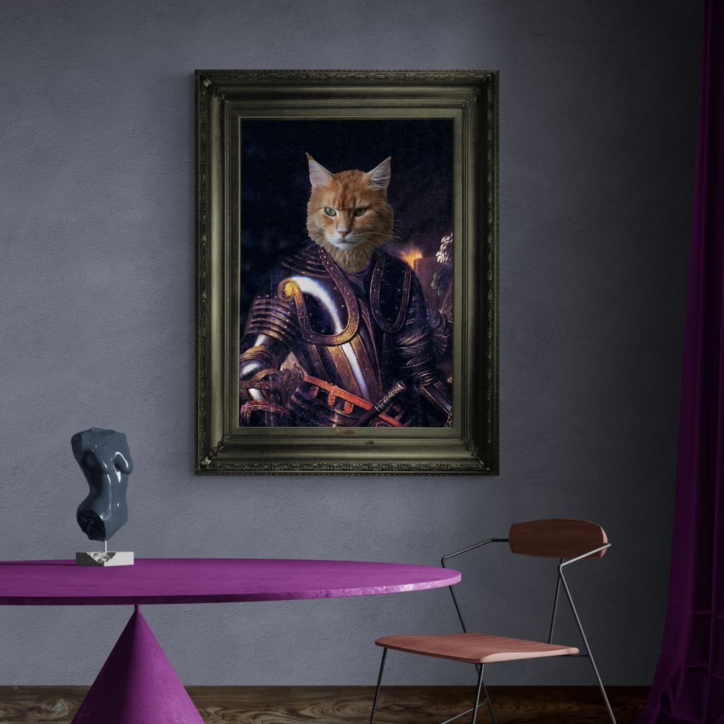 Knight - Personal Custom Vintage Pet Portrait