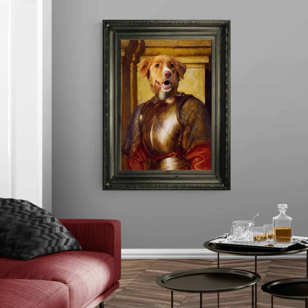 Lancelot - Personal Custom Vintage Pet Portrait