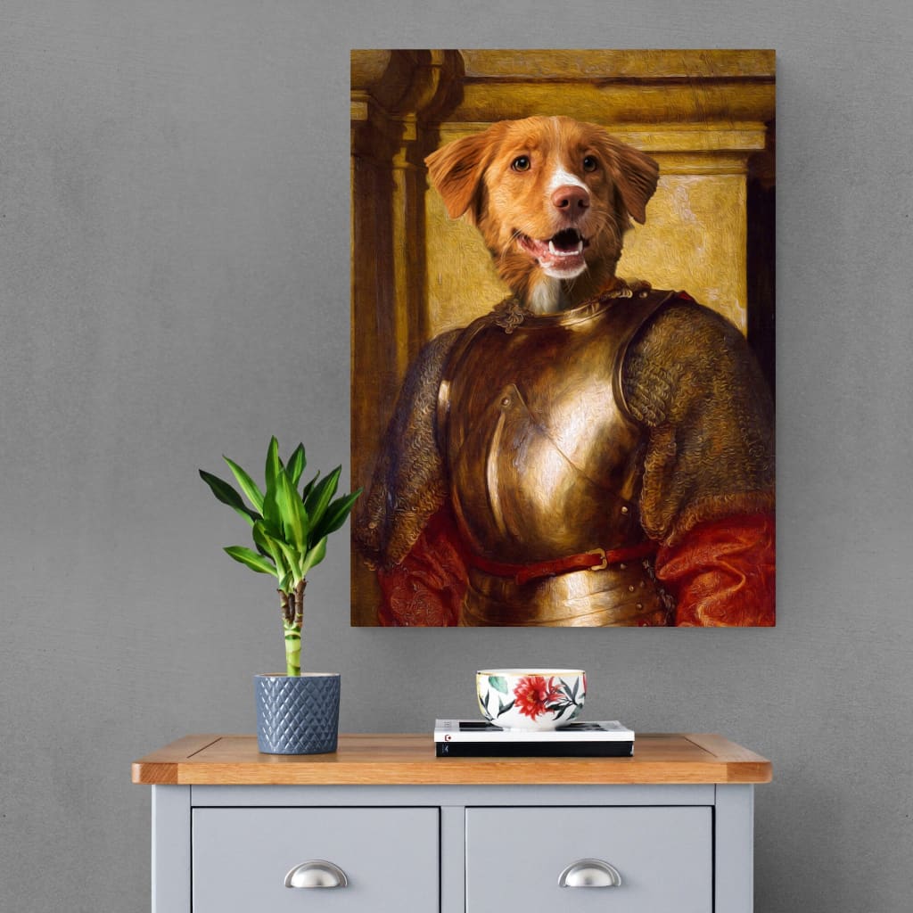 Lancelot - Personal Custom Vintage Pet Portrait