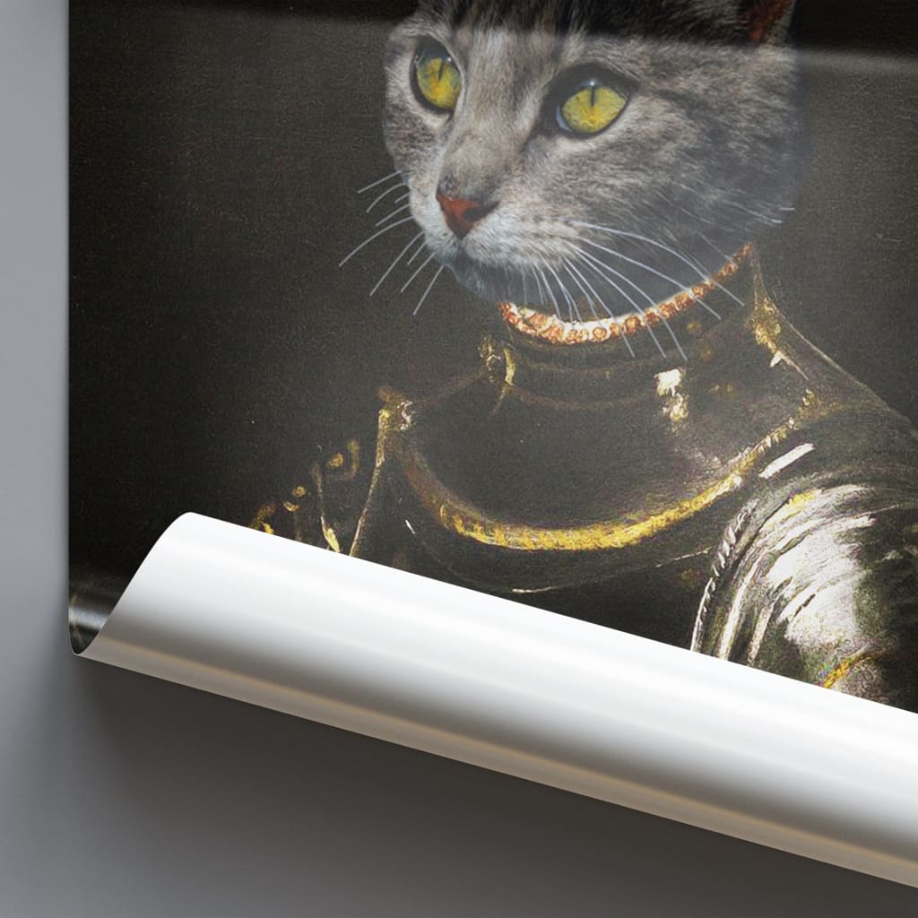 Lionheart - Personal Custom Vintage Pet Portrait - Photo /