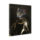 Lionheart - Personal Custom Vintage Pet Portrait - Wrapped