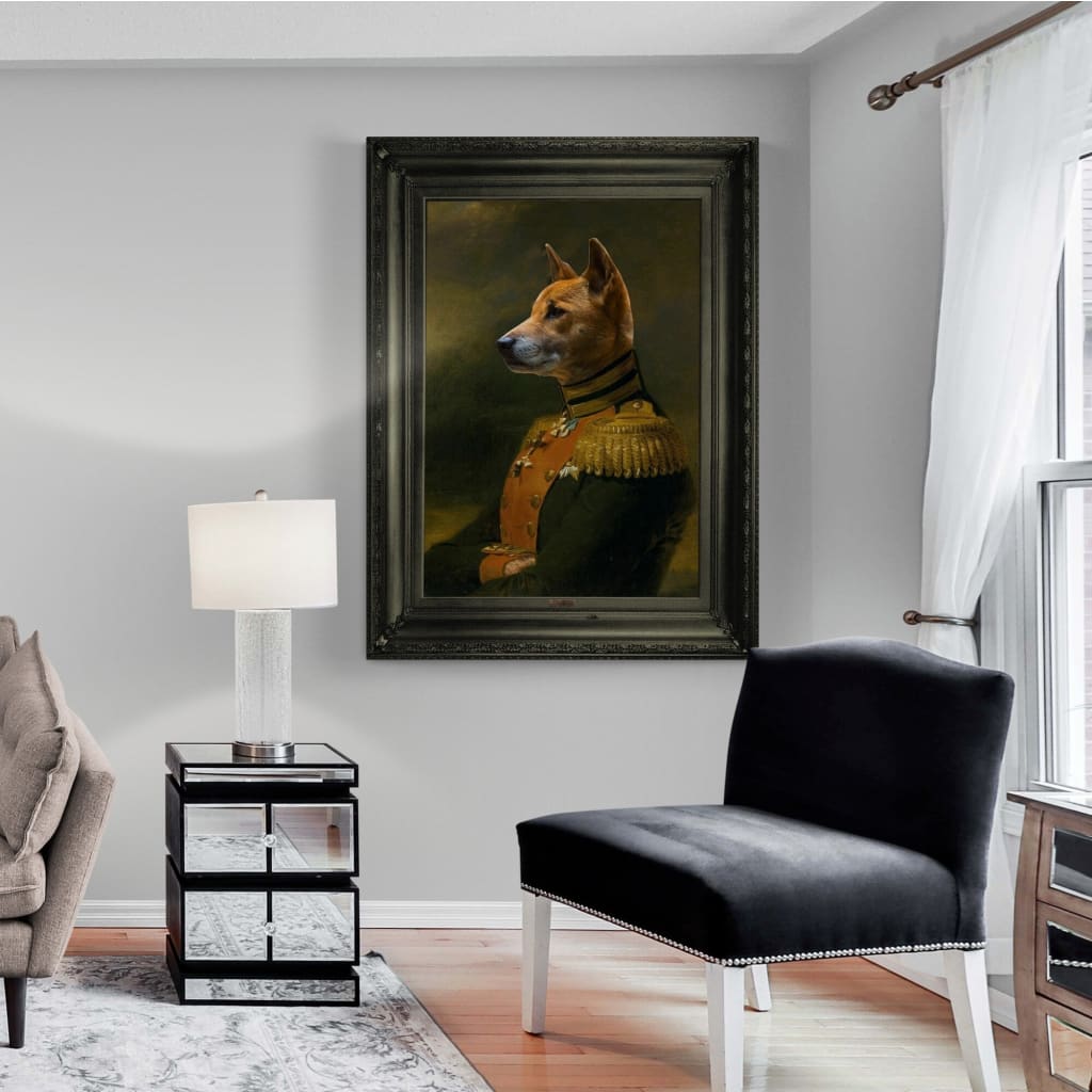 Major - Personal Custom Vintage Pet Portrait